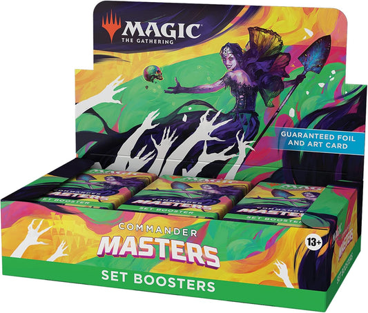 Magic: The Gathering TCG: Commander Masters Set Booster Box - 24 Packs