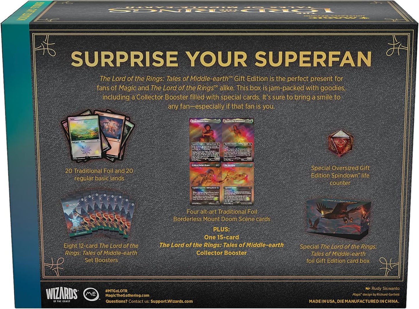 Magic: The Gathering TCG: The Lord of the Rings: Tales of Middle Earth Bundle - Gift Edition
