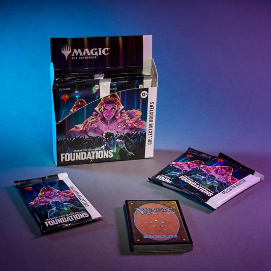 Magic: The Gathering TCG: Foundations Collector Booster Box - 12 Packs