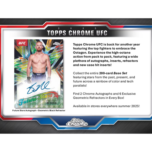 2025 Topps Chrome UFC Breaker's Delight Box