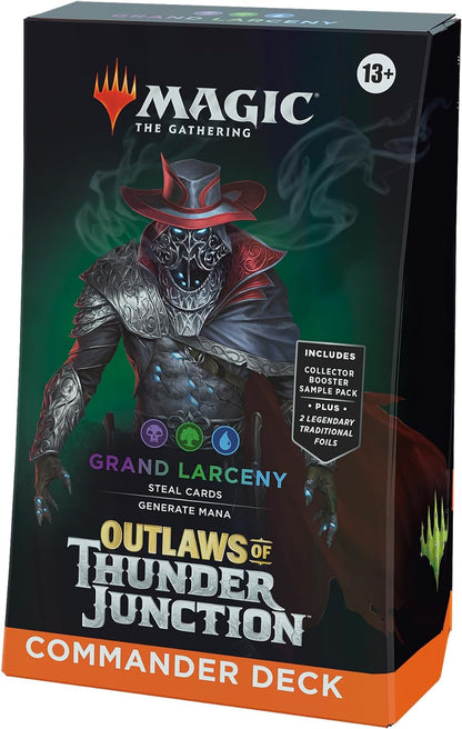 Magic: The Gathering TCG: Outlaws of Thunder Junction Commander Deck Bundle (All 4 Decks)