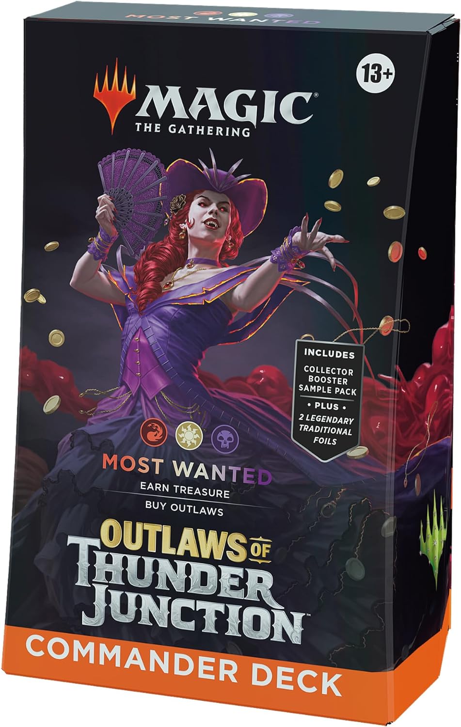 Magic: The Gathering TCG: Outlaws of Thunder Junction Commander Deck Bundle (All 4 Decks)