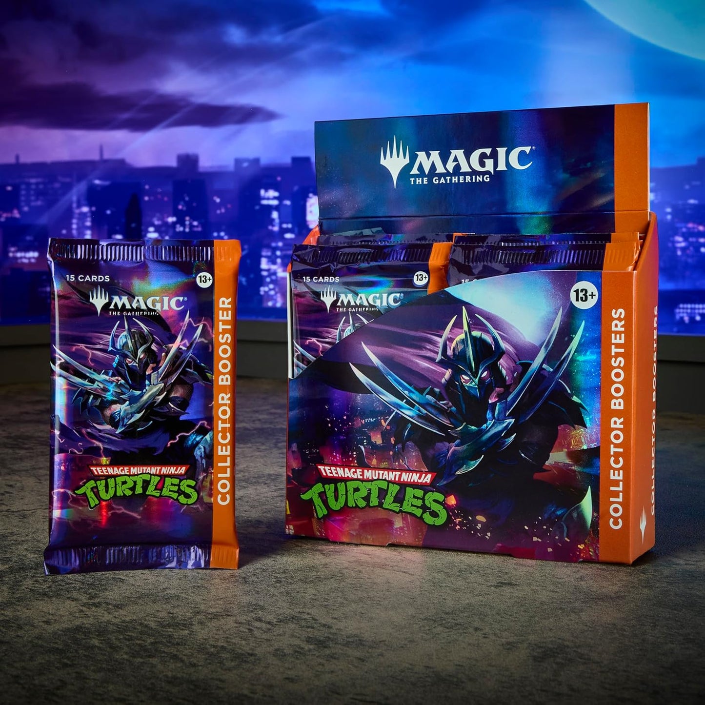 Magic: The Gathering TCG: Teenage Mutant Ninja Turtles: Collector Booster Box - 12 Packs