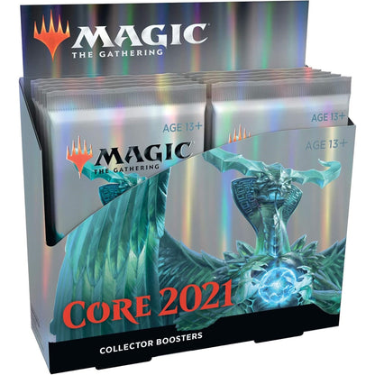 Magic: The Gathering MTG TCG: Core Set 2021 Collector Booster Box - 12 Packs
