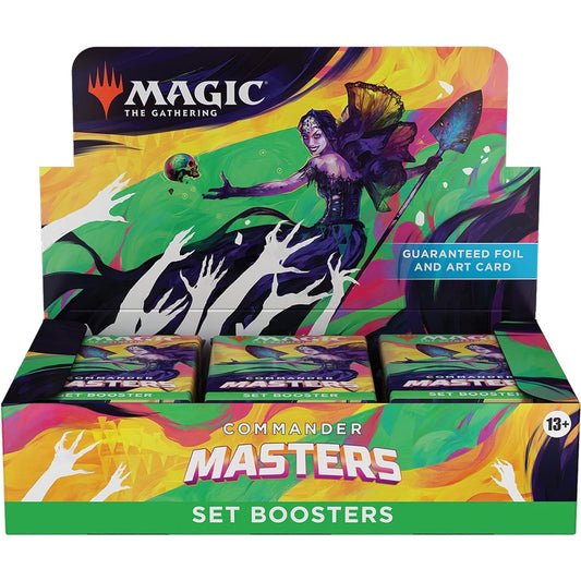 Magic: The Gathering TCG: Commander Masters Set Booster Box - 24 Packs
