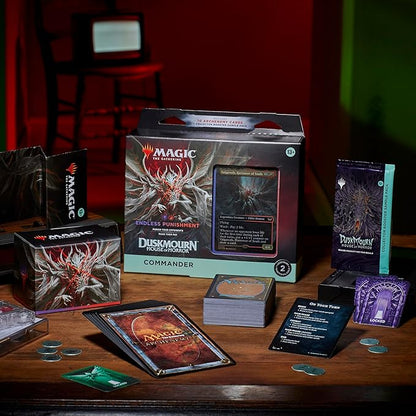 Magic: The Gathering TCG: Duskmourn: House of Horrors Commander Deck Bundle - 4 Decks