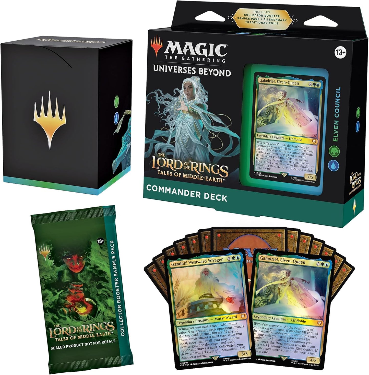 Magic: The Gathering TCG: The Lord of the Rings: Commander Deck Bundle