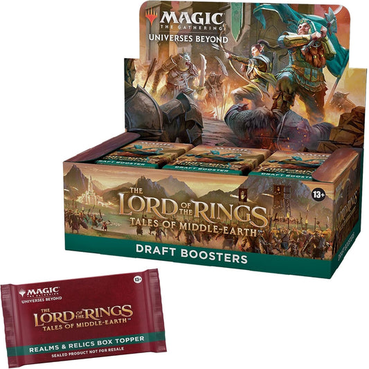 Magic: The Gathering TCG: The Lord of The Rings: Tales of Middle-Earth Draft Booster Box - 36 Packs