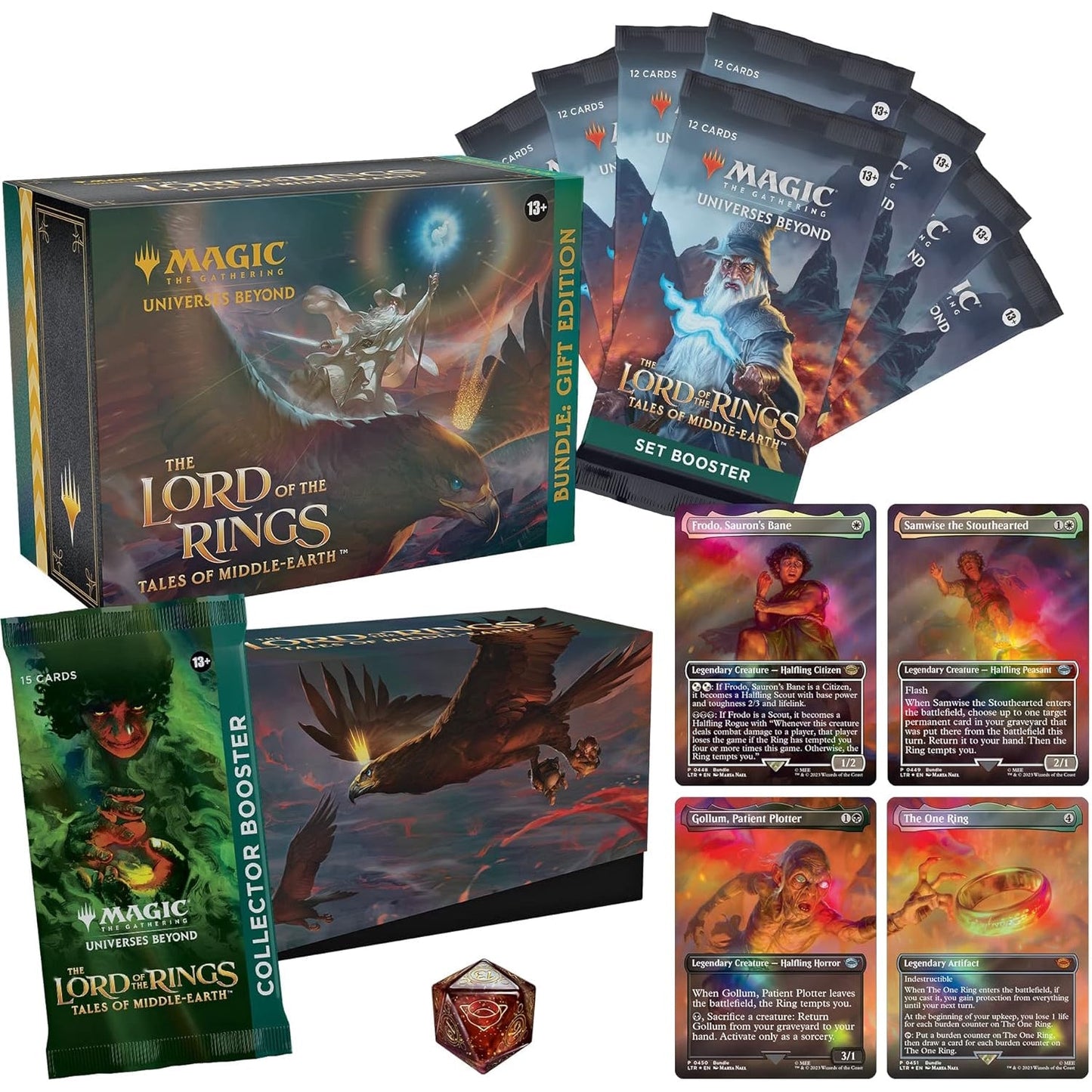 Magic: The Gathering TCG: The Lord of the Rings: Tales of Middle Earth Bundle - Gift Edition