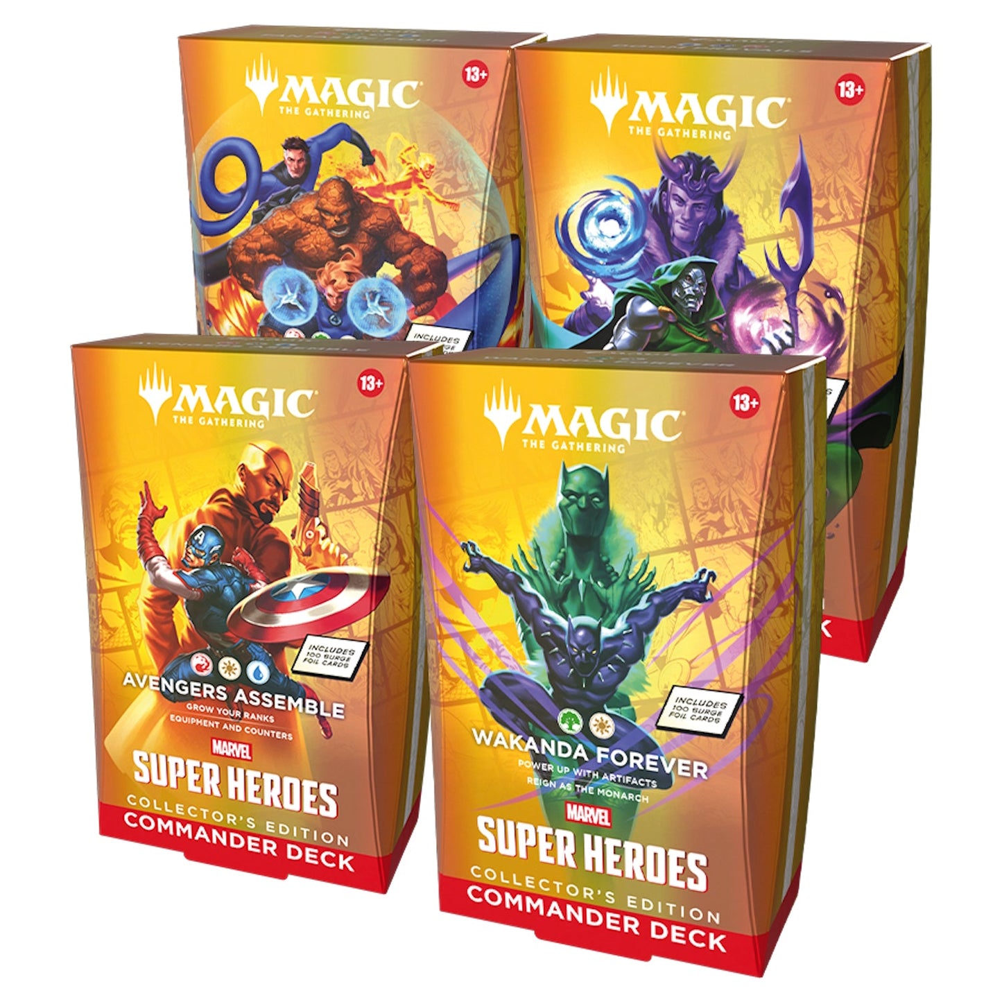 Magic: The Gathering TCG: Marvel Super Heroes Commander Collectors Edition