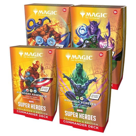 Magic: The Gathering TCG: Marvel Super Heroes Commander Collectors Edition