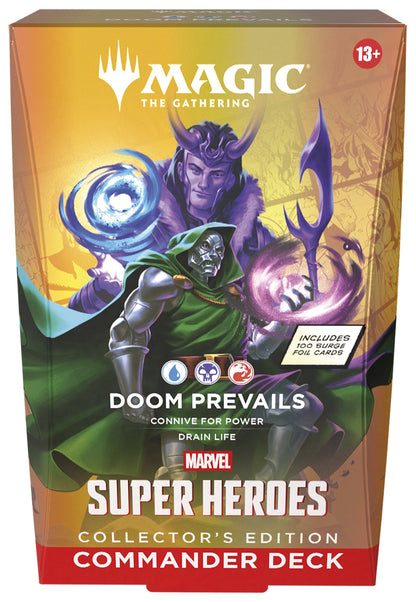 Magic: The Gathering TCG: Marvel Super Heroes Commander Collectors Edition