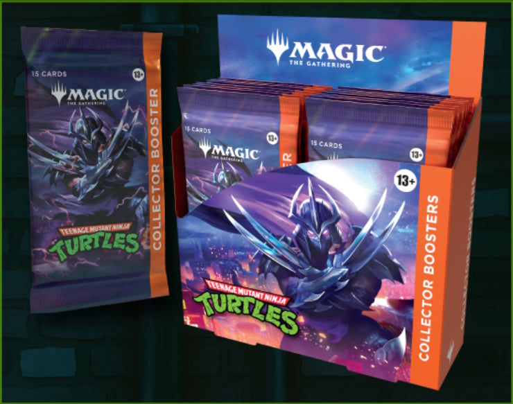 Magic: The Gathering TCG: Teenage Mutant Ninja Turtles: Collector Booster Box - 12 Packs