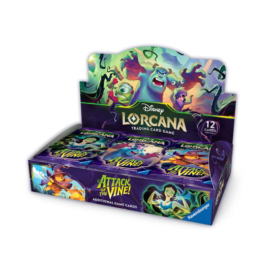 Disney Lorcana Attack Of The Vine Booster Box