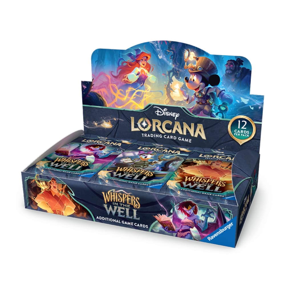 Disney Lorcana Whispers In The Well Booster Box