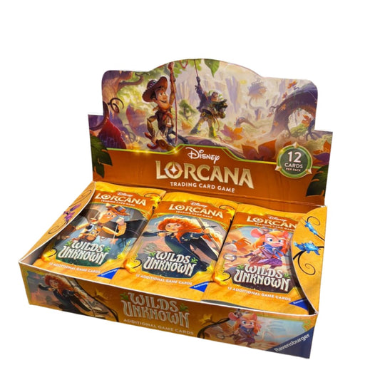 Disney Lorcana Wilds Unknown Booster Box