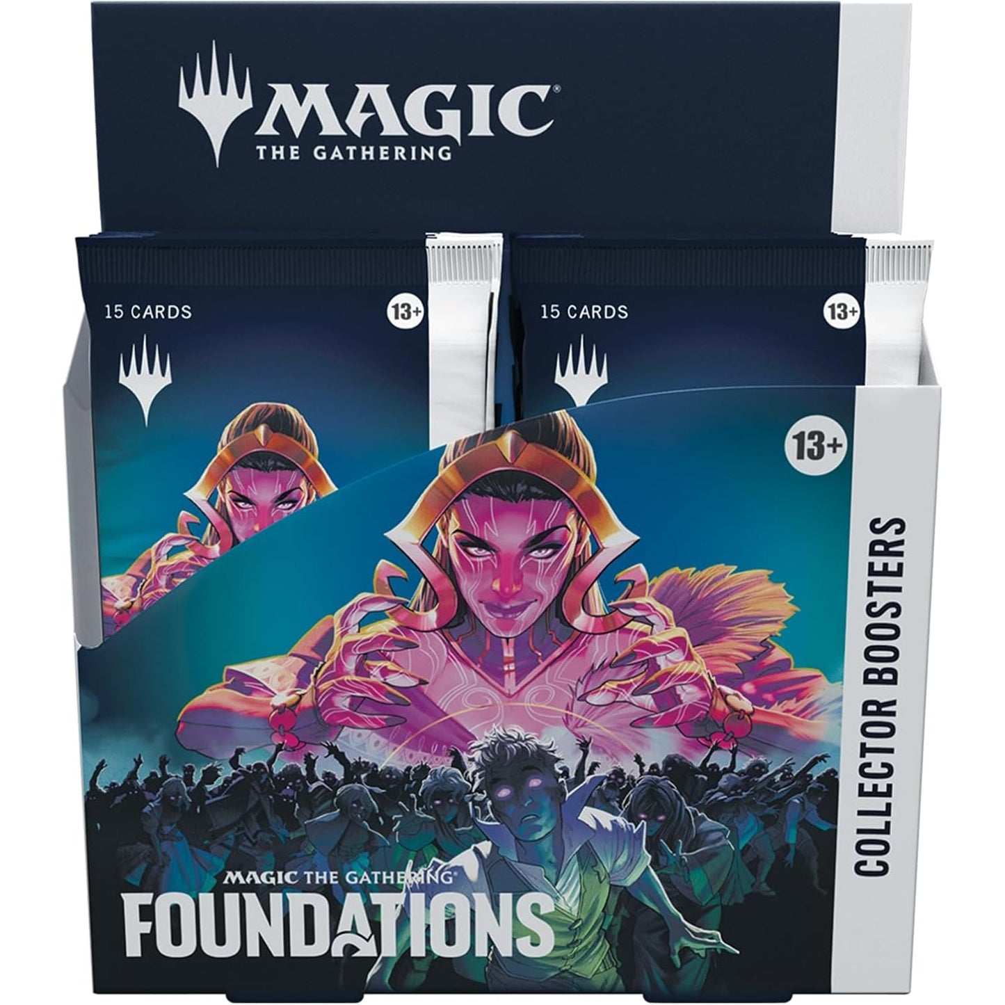 Magic: The Gathering TCG: Foundations Collector Booster Box - 12 Packs