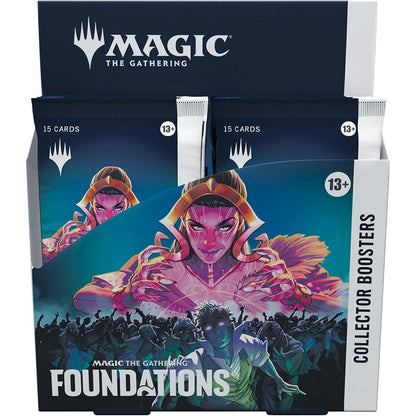 Magic: The Gathering TCG: Foundations Collector Booster Box - 12 Packs