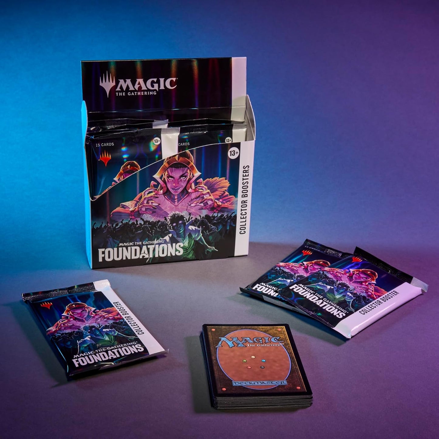 Magic: The Gathering TCG: Foundations Collector Booster Box - 12 Packs