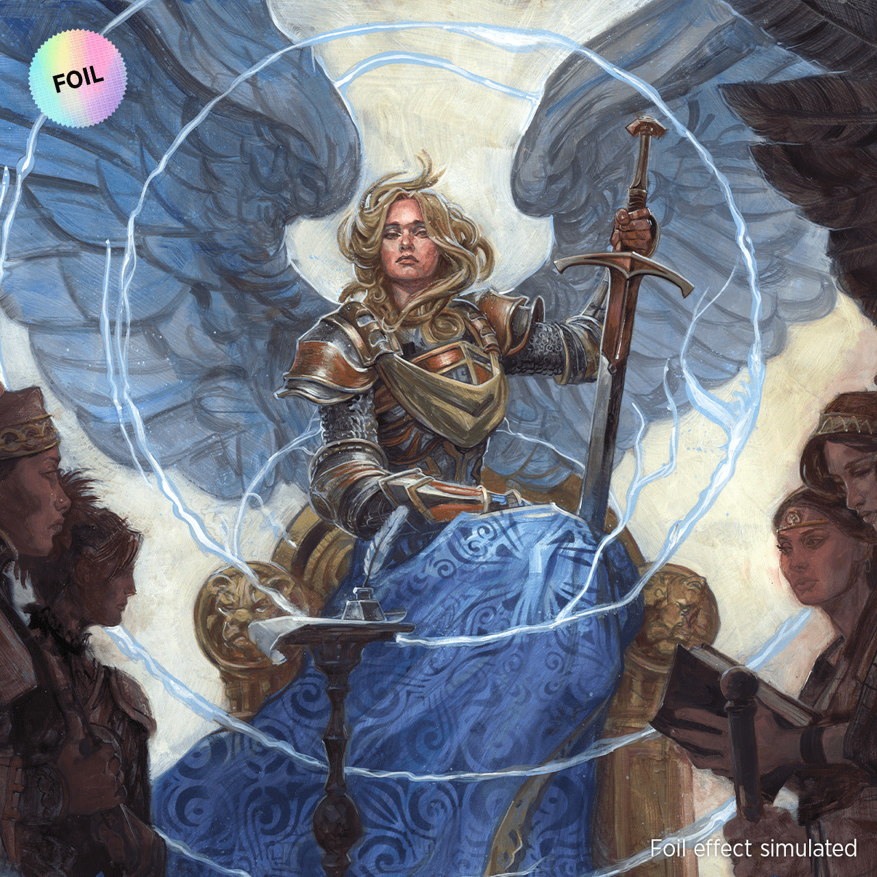 Magic: The Gathering TCG - Secret Lair - Angels: They're Just Like Us but Cooler and with Wings - Foil Edition