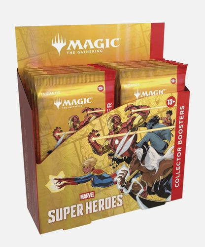 Magic: The Gathering TCG: Marvel Super Heroes Collector's Booster Box - 12 Packs